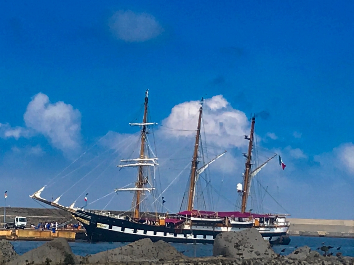 Siremar ferry connecting Sicily to Pantelleria